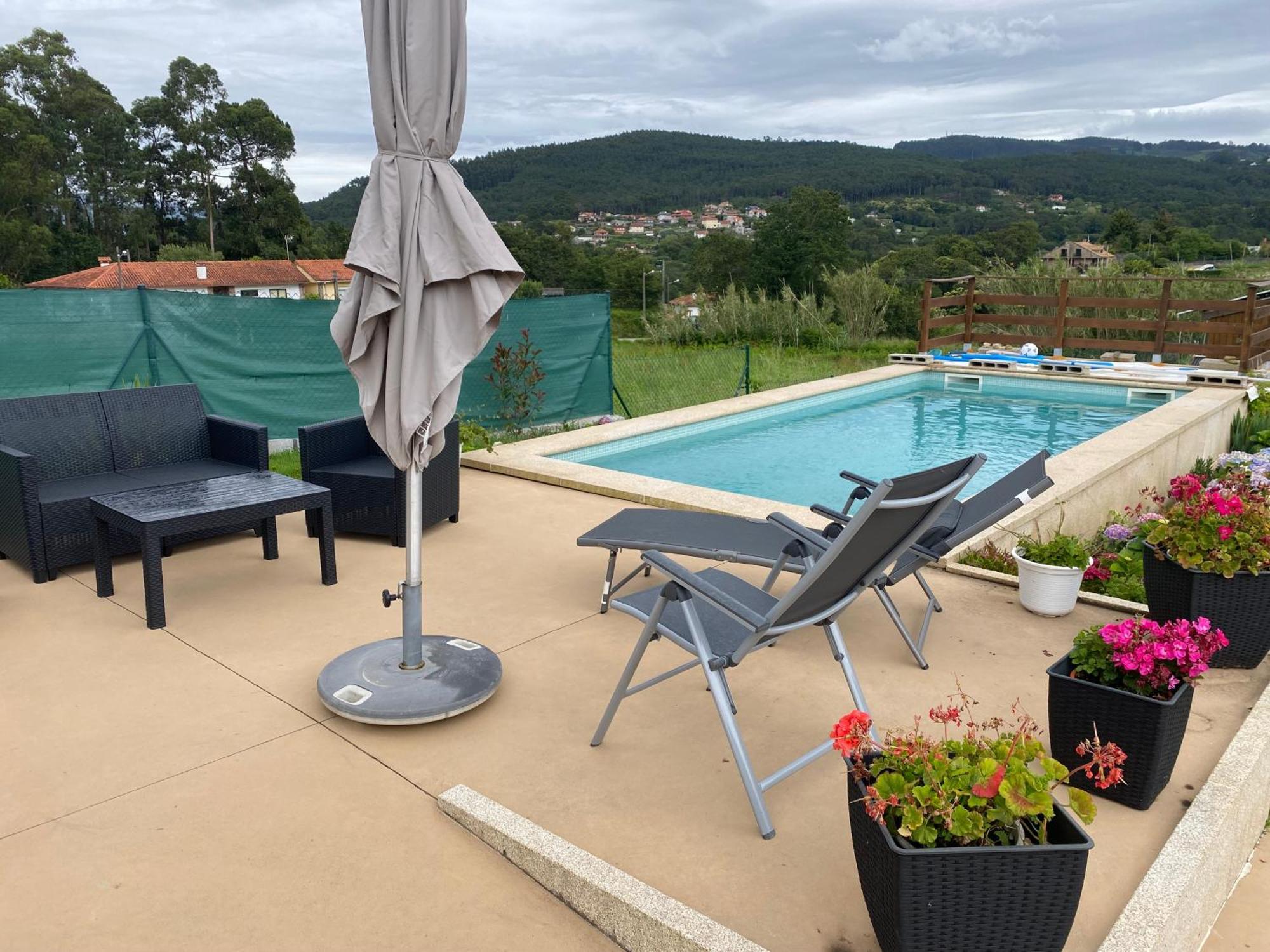 Вилла Baiona Pool House Экстерьер фото